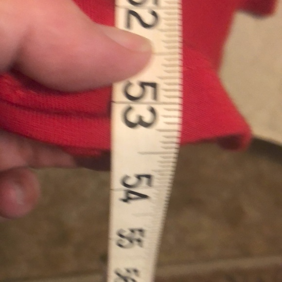 Coldwater Creek red princess seam dress size xl - Picture 5 of 5